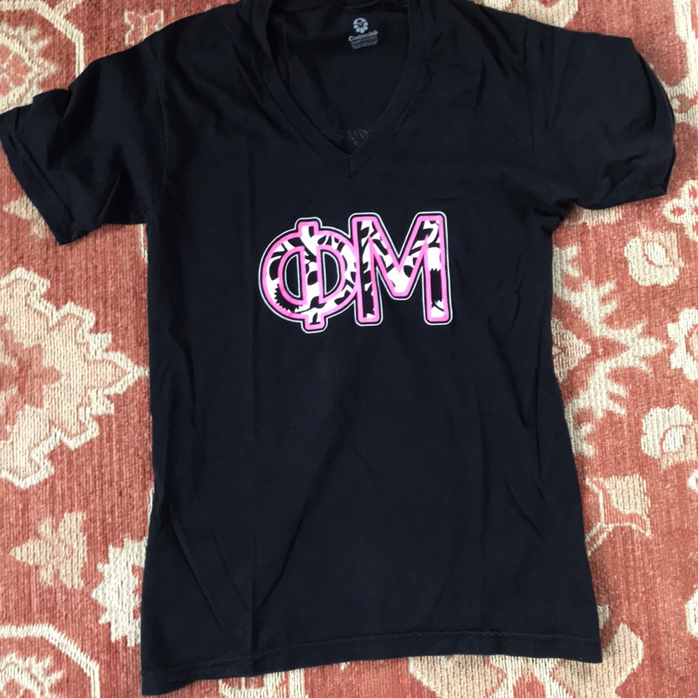 Phi Mu t-shirt, graphic tee, size Small.